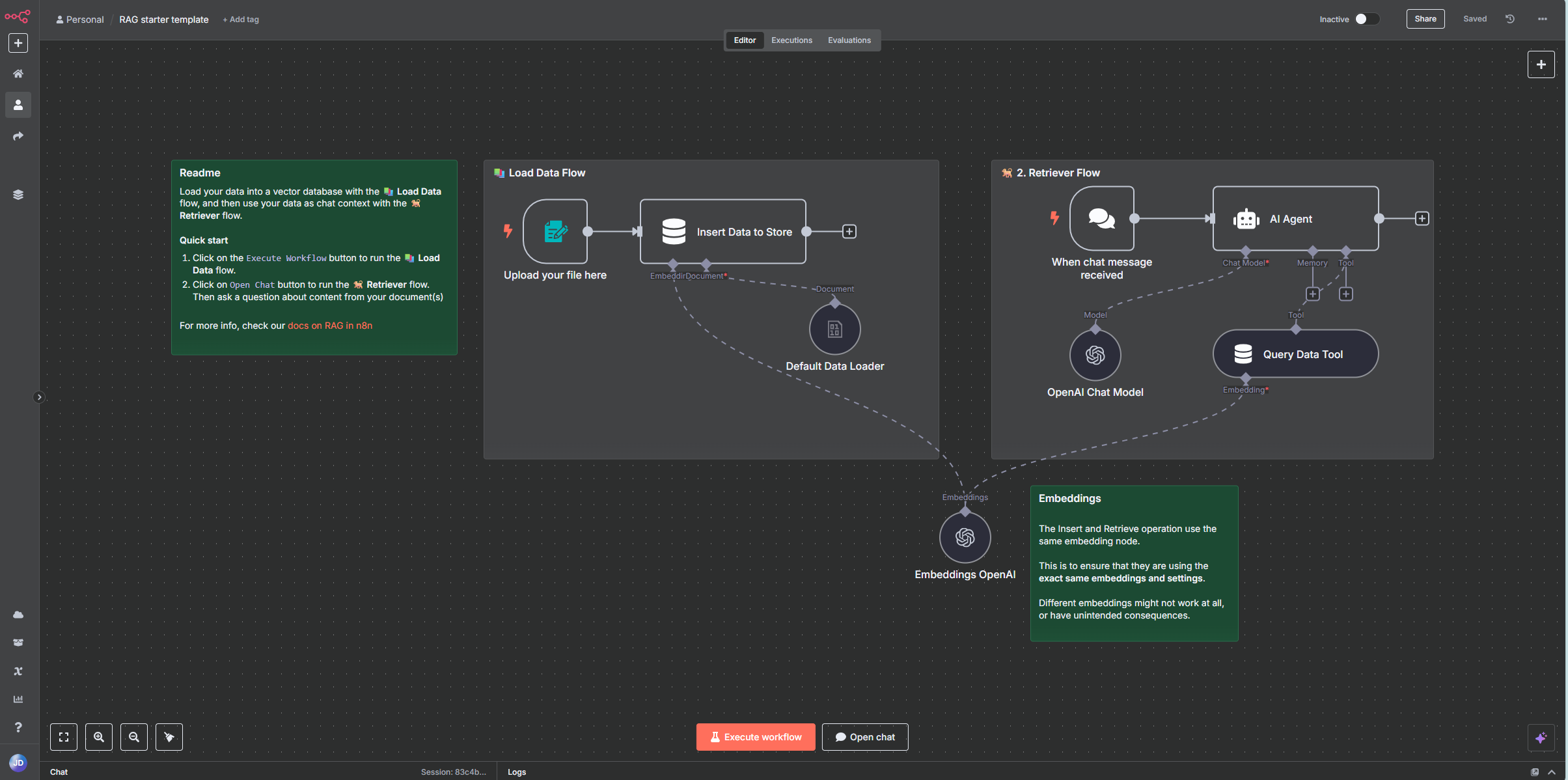 RAG starter template